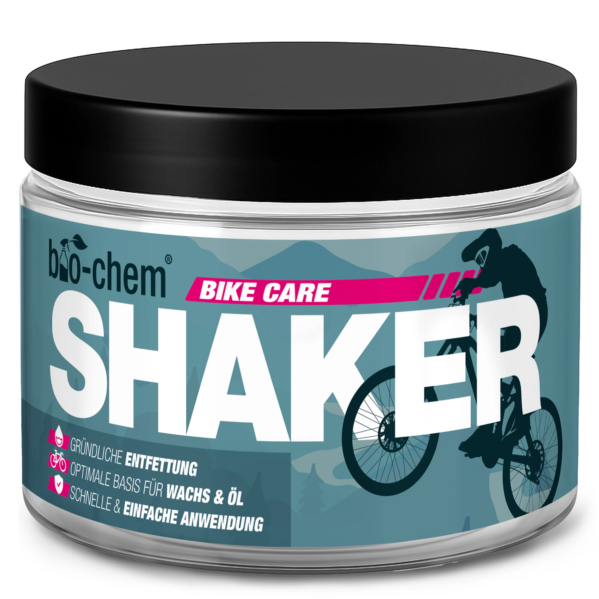 Kettenreinigung Shaker Gefäß Behälter