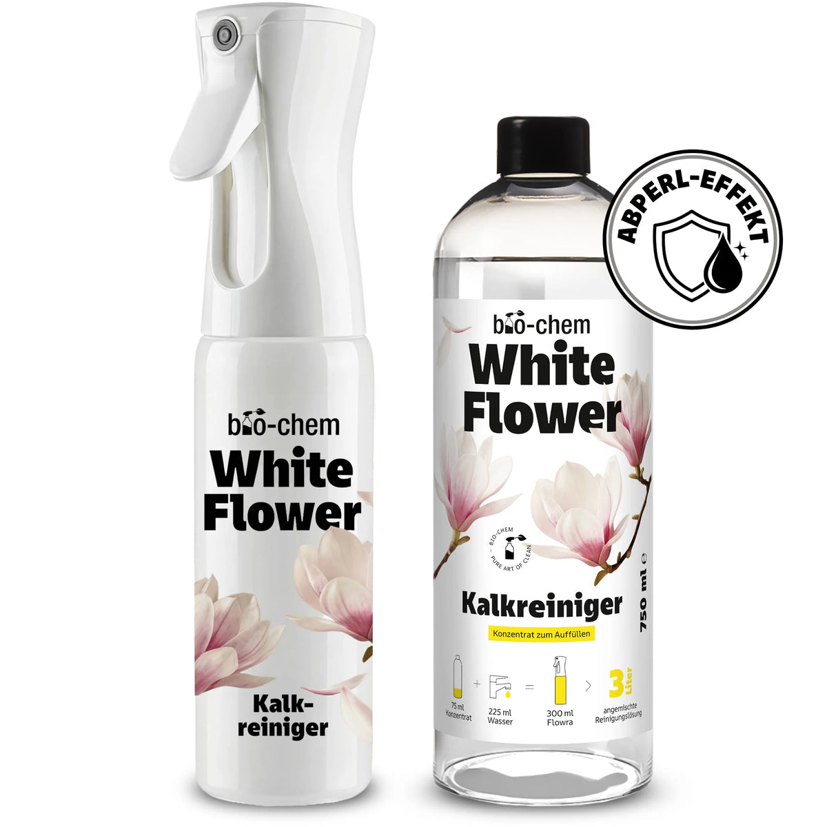 White Flower Kalkreiniger Starter-Set