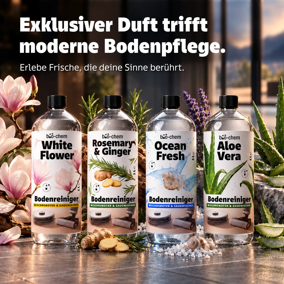 bio-chem Wischroboter Reinigungsmittel Sortiment