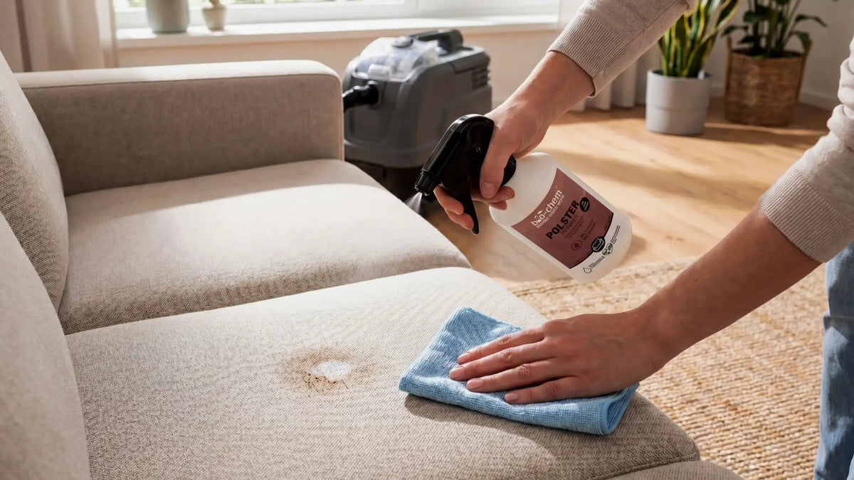 Wie sinnvoll ist ein Polsterreiniger? Sofa, Auto & Teppich reinigen