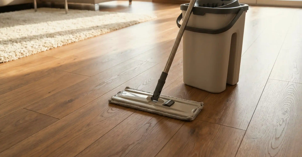 Laminat reinigen: So wird der Boden sauber und streifenfrei