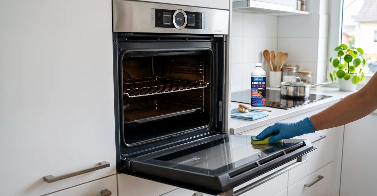 Backofen reinigen: Fett, Eingebranntes und Verkrustungen entfernen