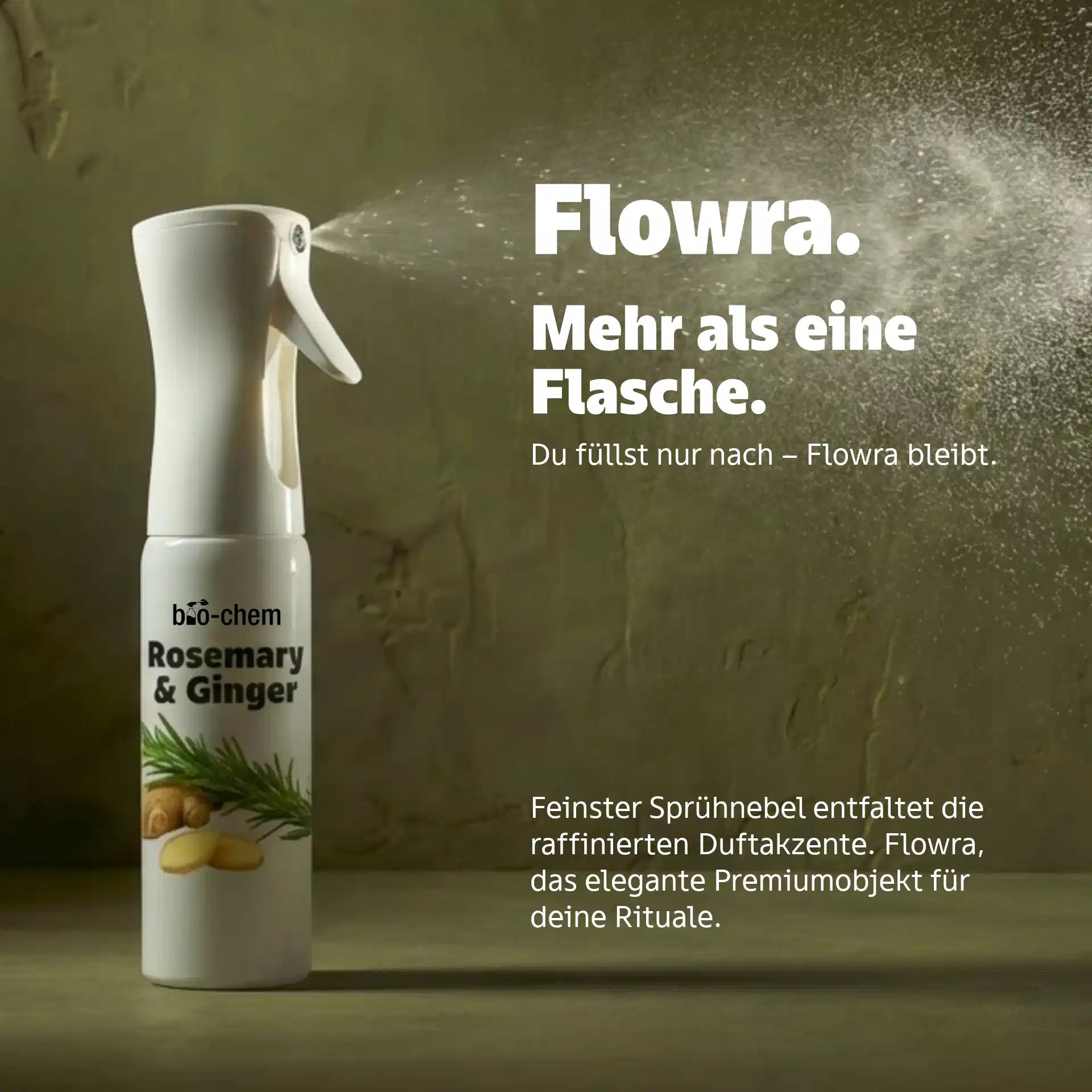 Rosemary Ginger Sprühflasche Rosemary