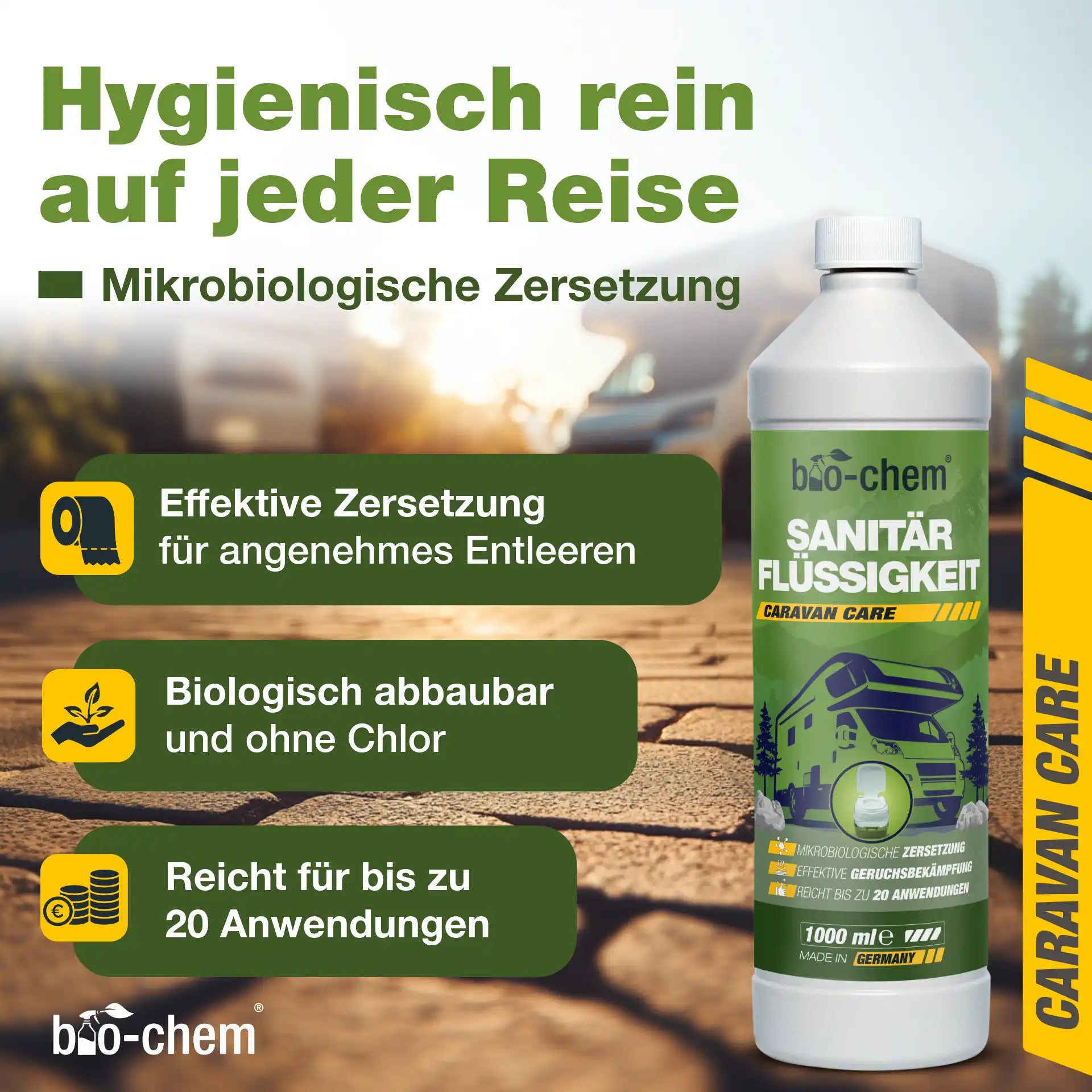 Sanitärflüssigkeit für Campingtoilette (5 L)
