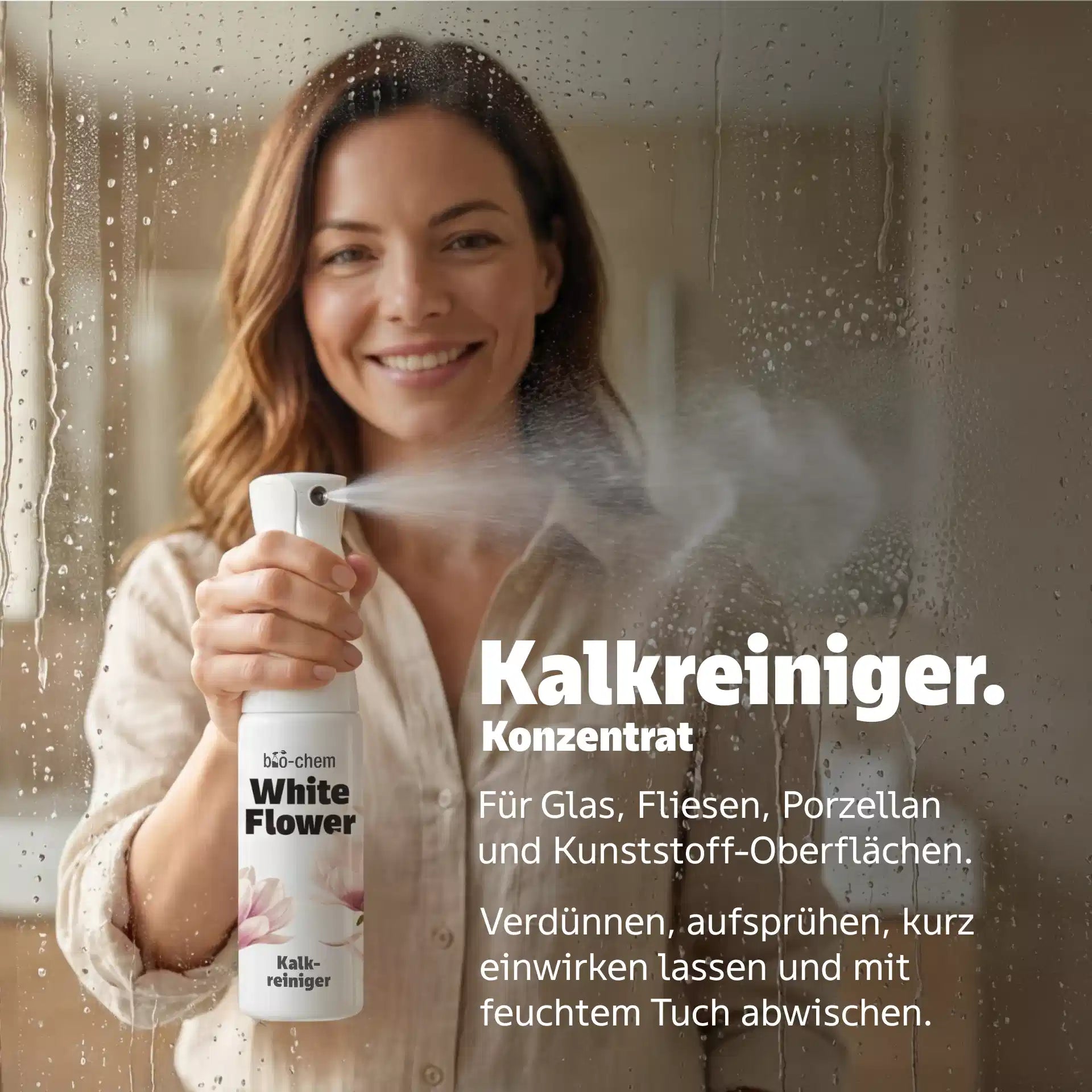 White Flower Kalkreiniger Konzentrat (750 ML + Flowra)