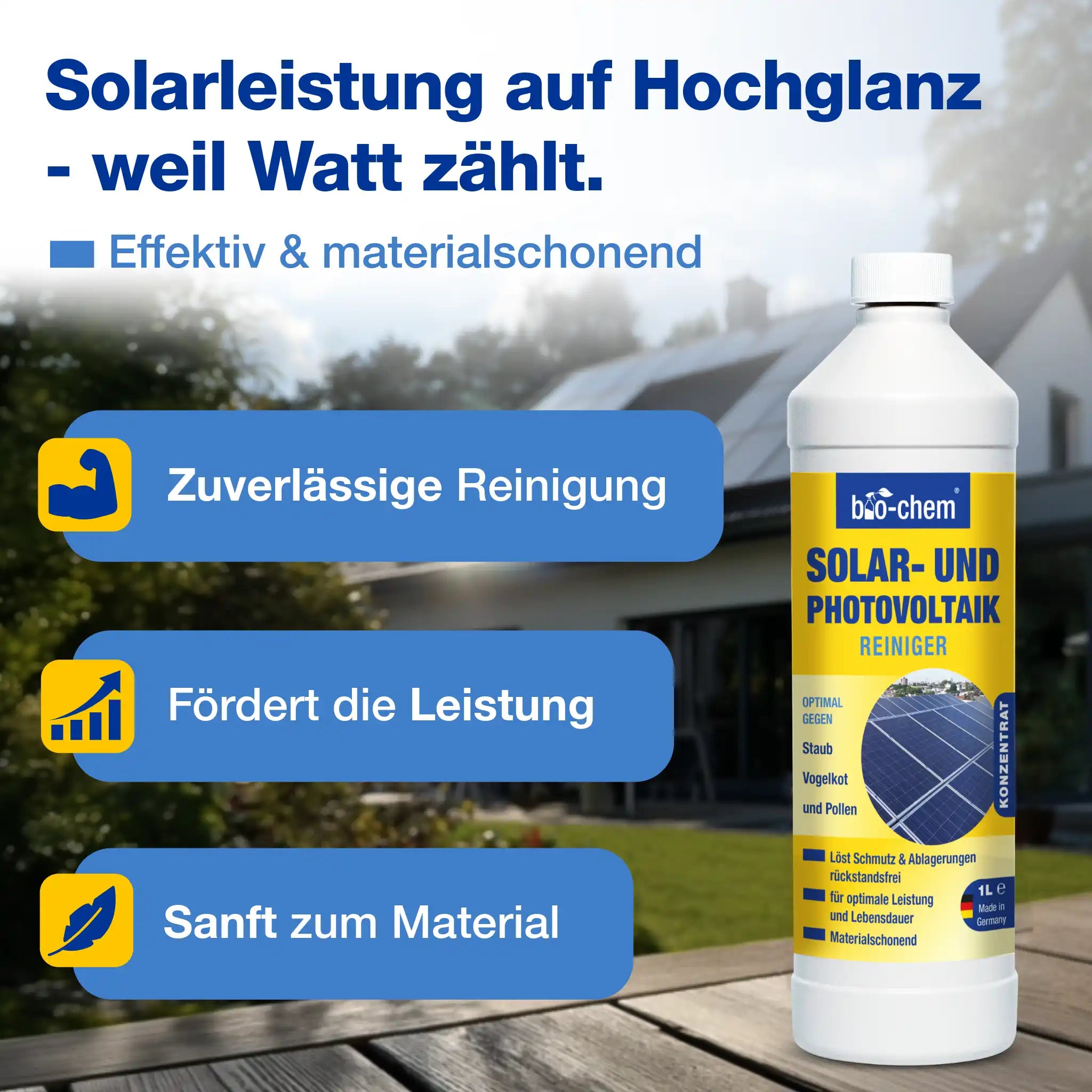 Solar- und Photovoltaikreiniger (5 L)