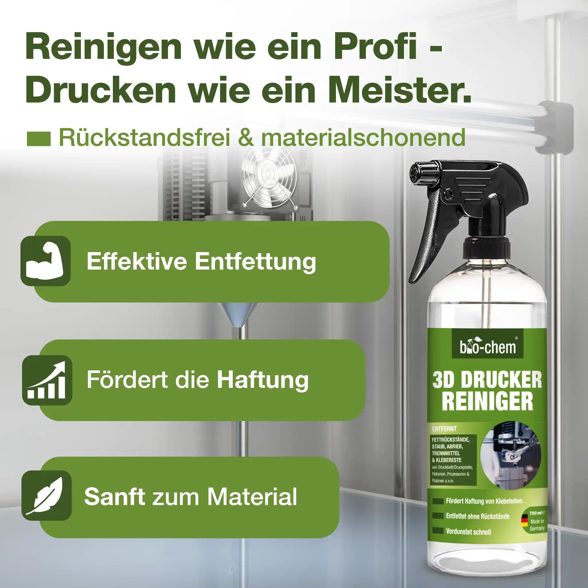 3D-Drucker-Reiniger (750 ML)