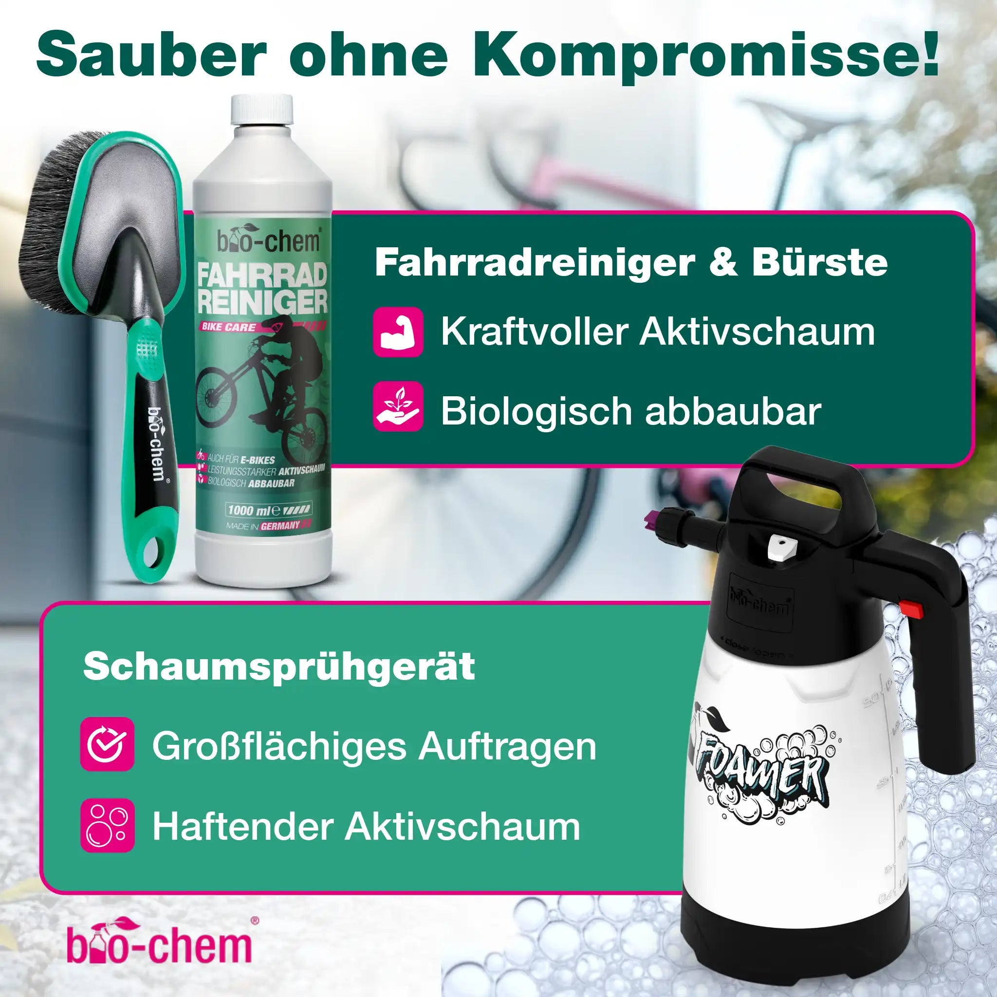 Fahrradpflege-Set (PREMIUM 7-teilig)