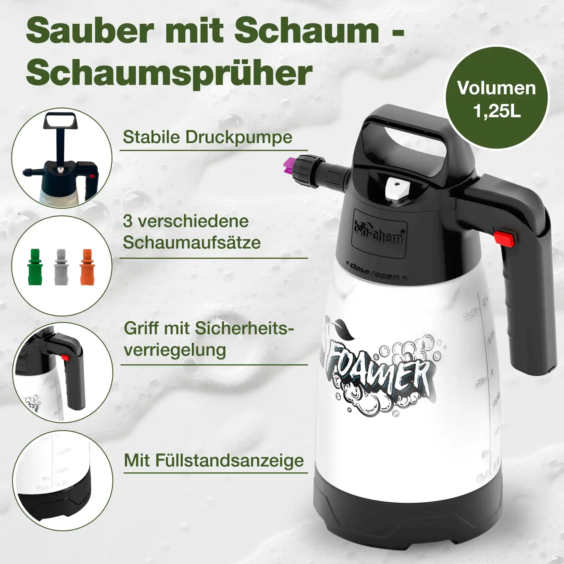 Schaumsprüher - Foamer