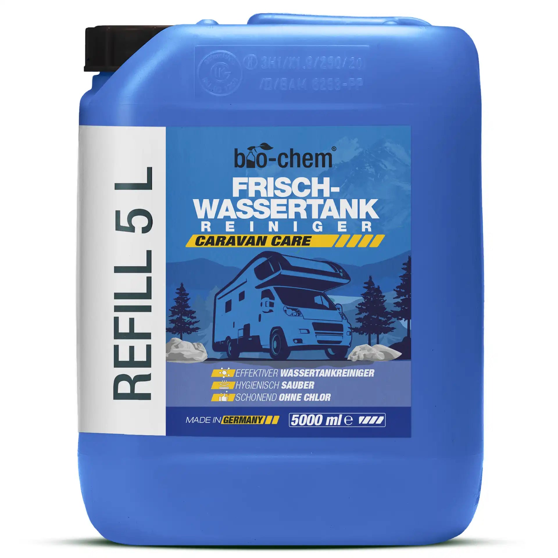 Frischwassertank Reiniger für Caravan von bio-chem, 5000 ml Refill