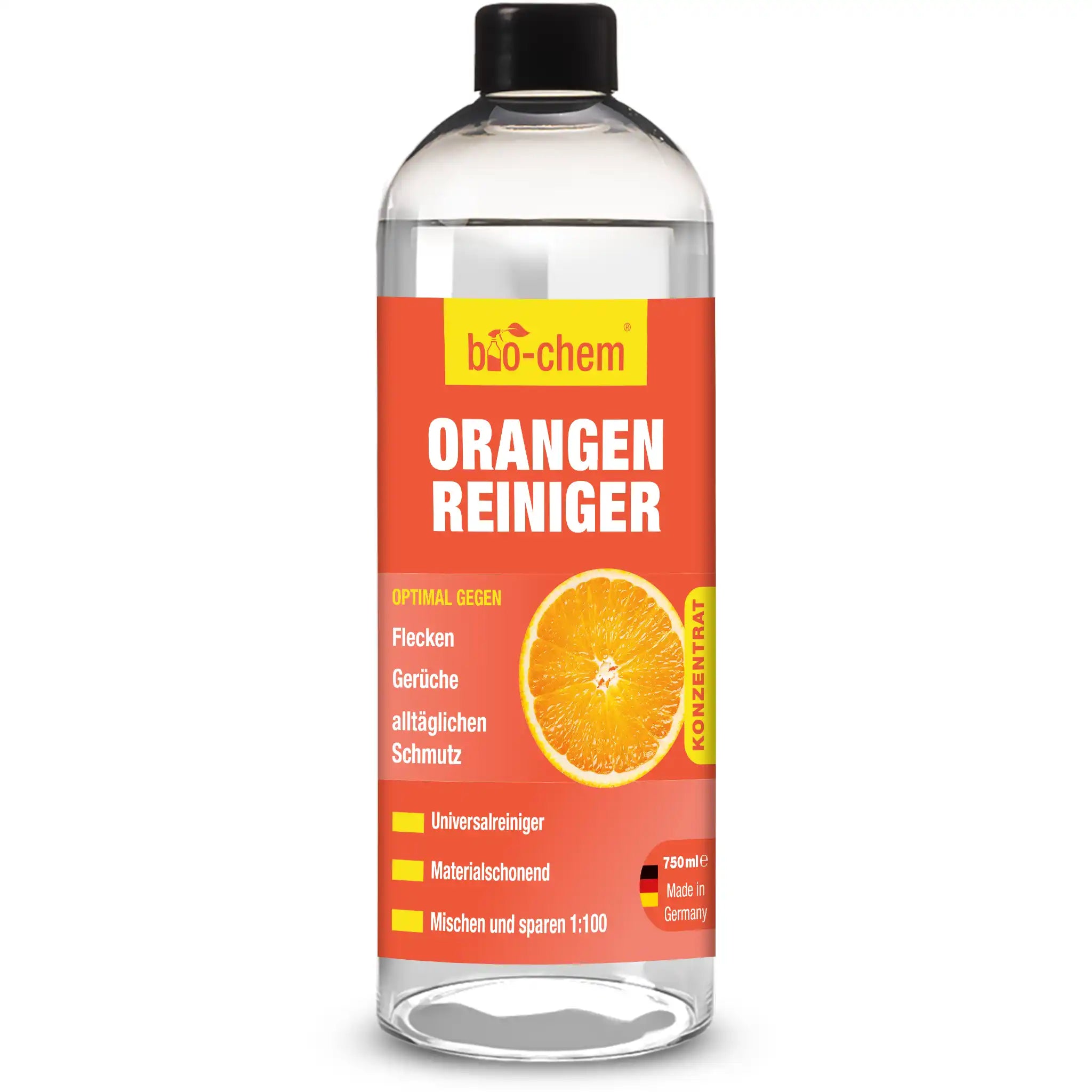 bio-chem Orangenreiniger – vielseitiger Universalreiniger, materialschonend und ergiebig