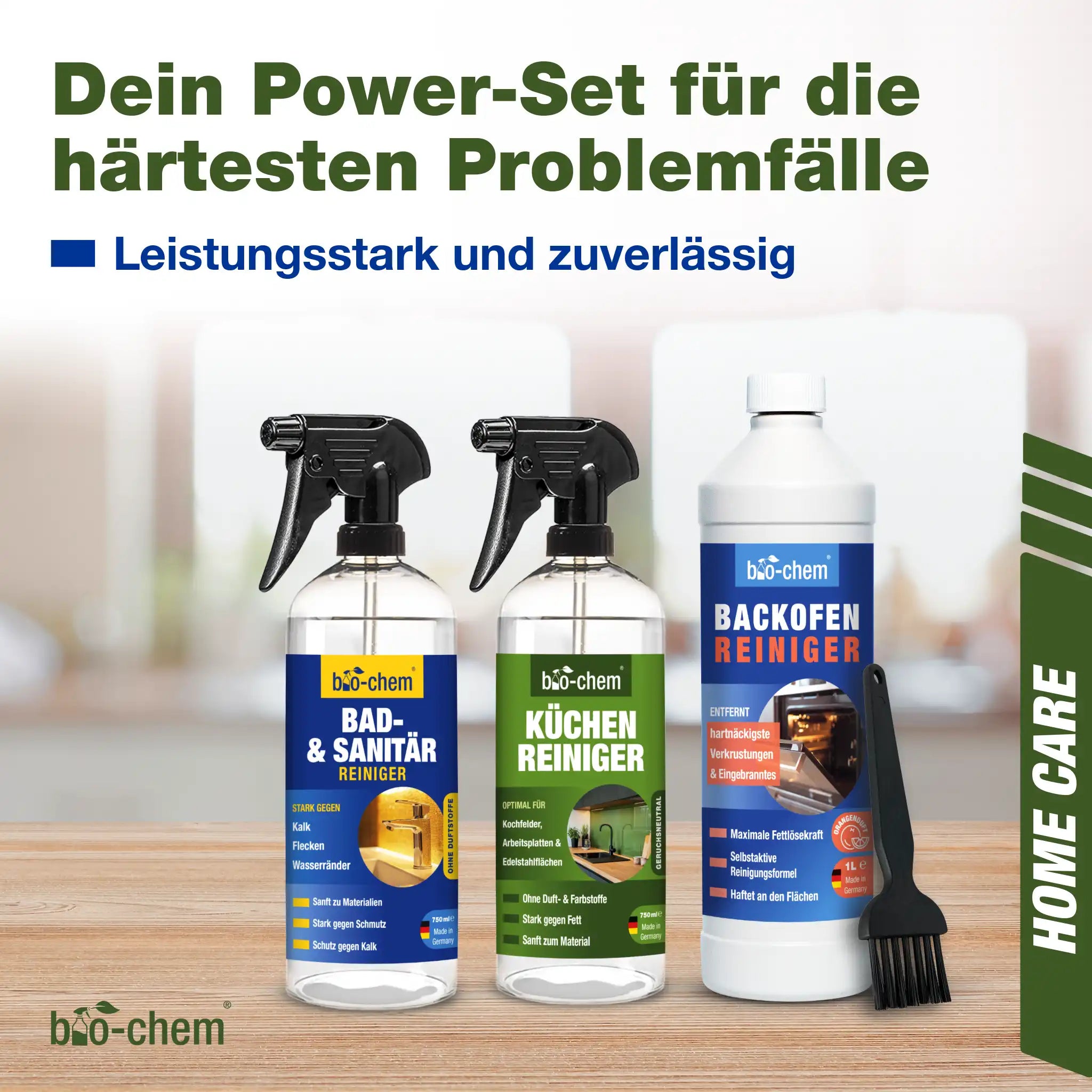 Küchenreiniger Set (BASIC 4-teilig)