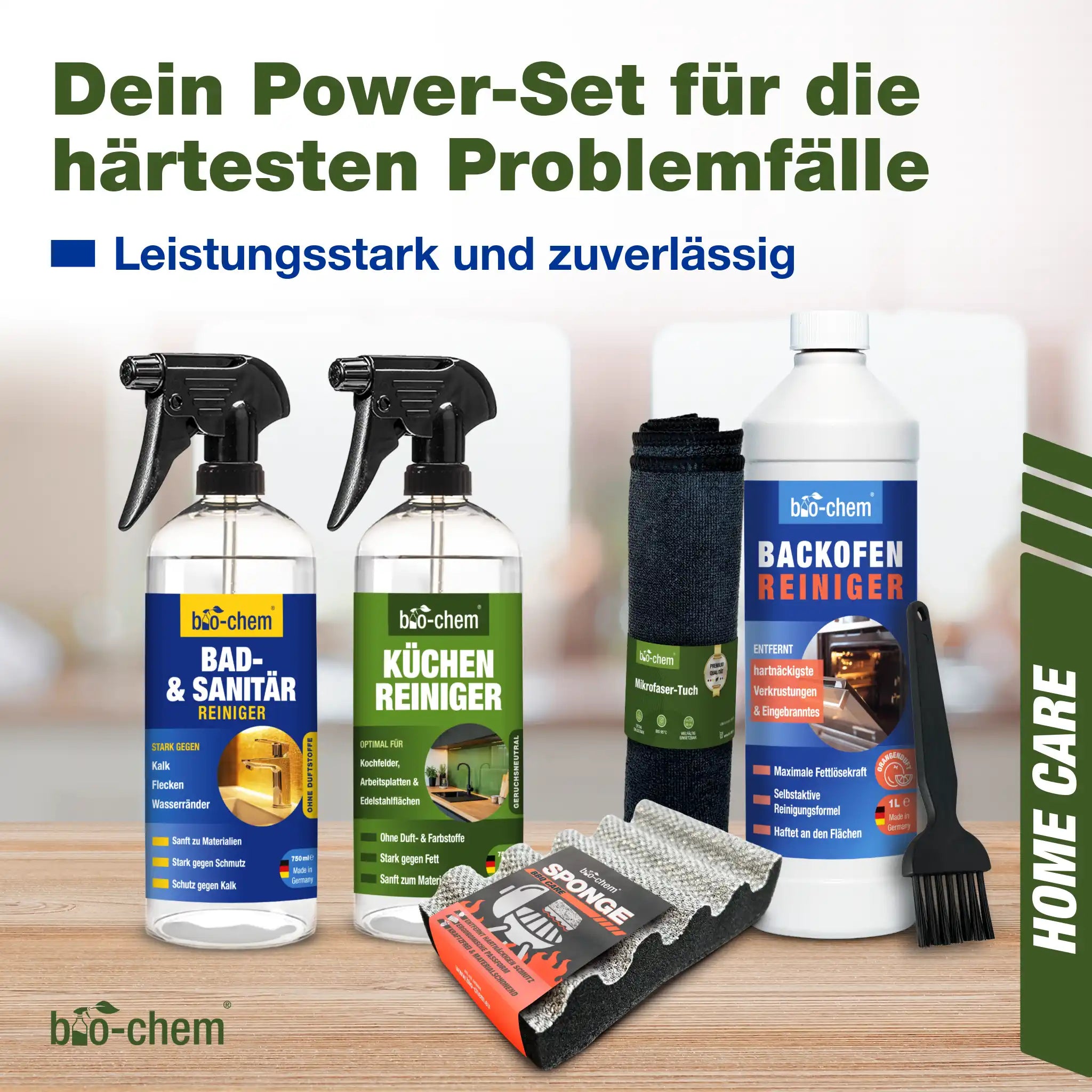 Küchenreiniger Set (PROFI 6-teilig)