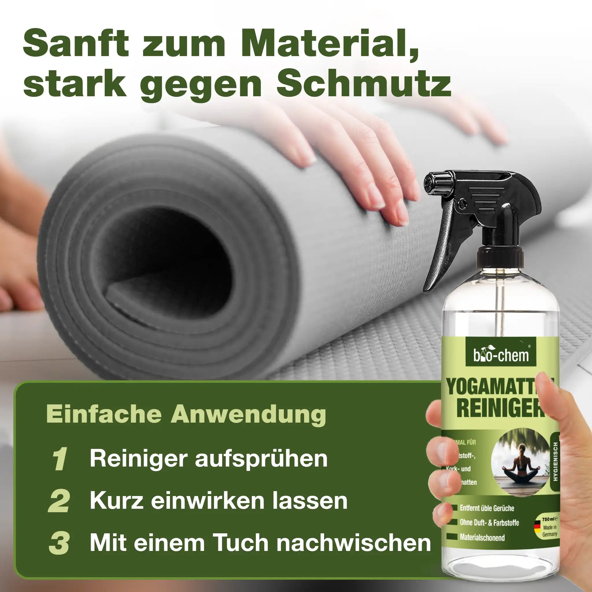 Yogamatte Reiniger (750 ML)