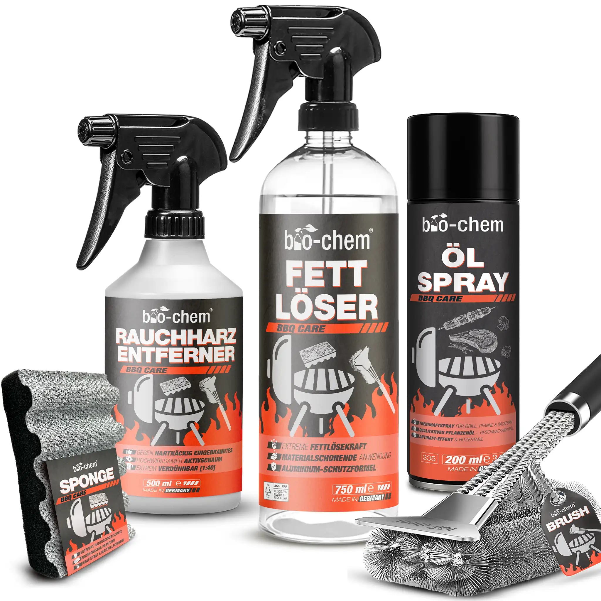 Grillreiniger Reinigungsset Grill Backofen
