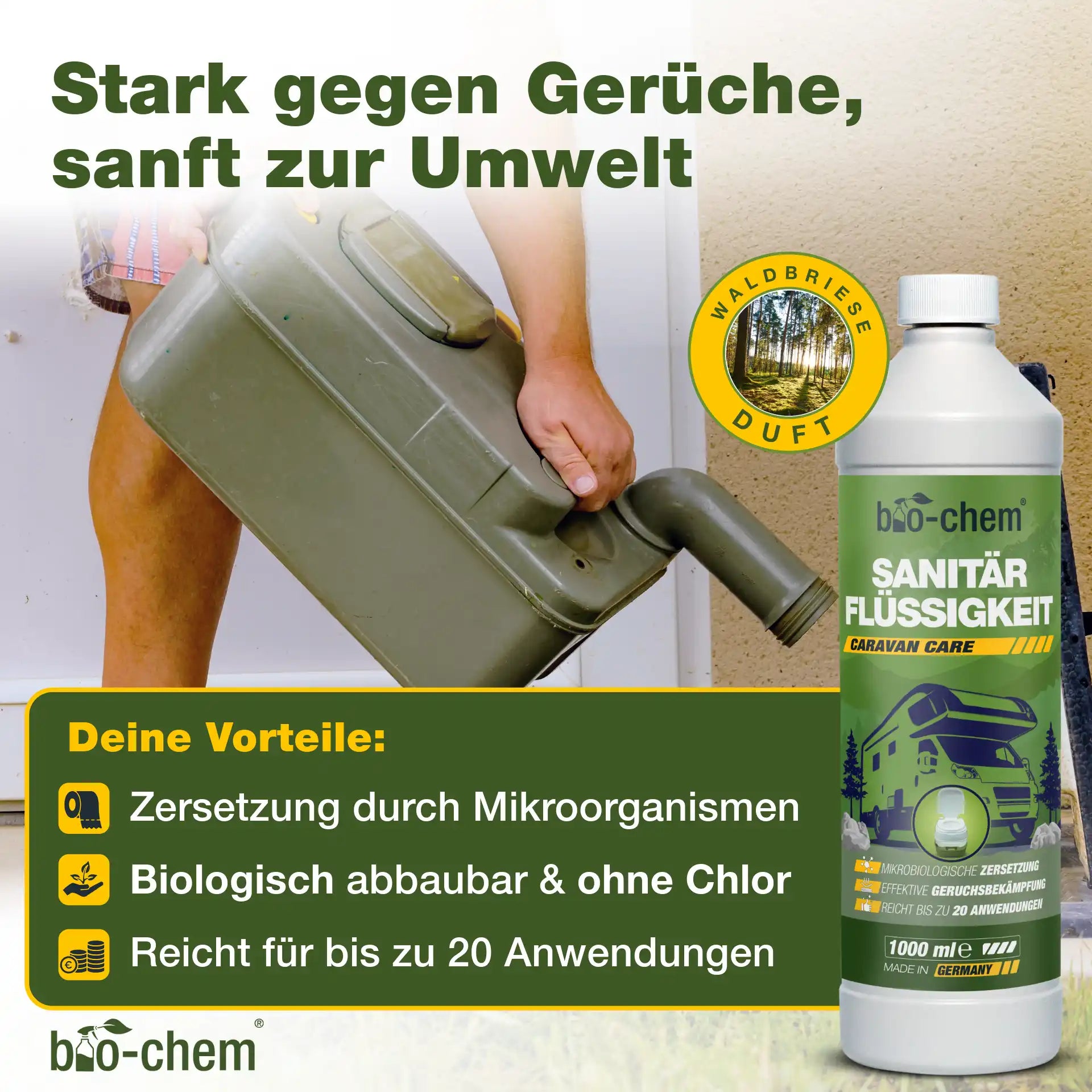 Campingtoiletten-Set (DUO 2-teilig)