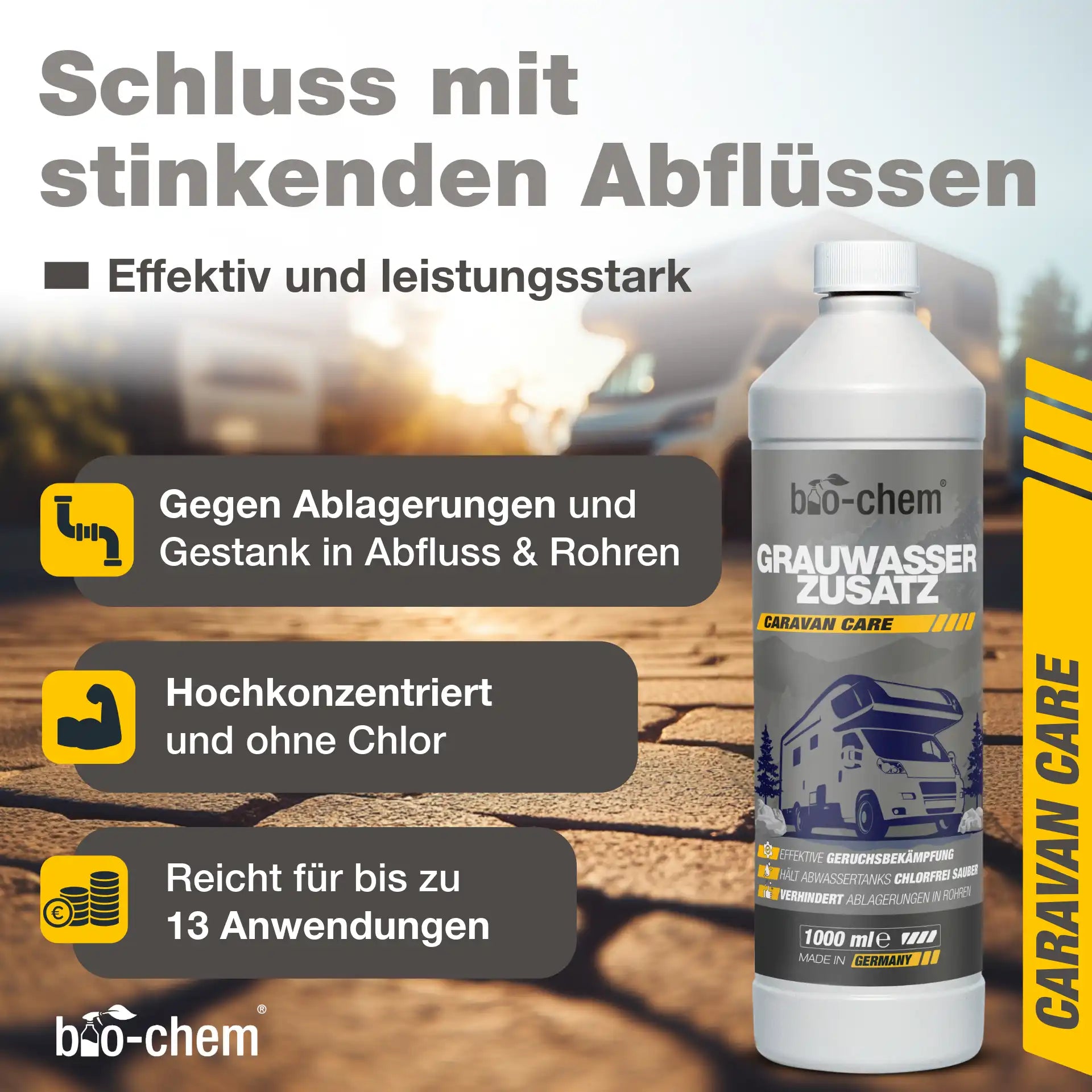 Grauwasser-Zusatz Wohnmobil (1 L)