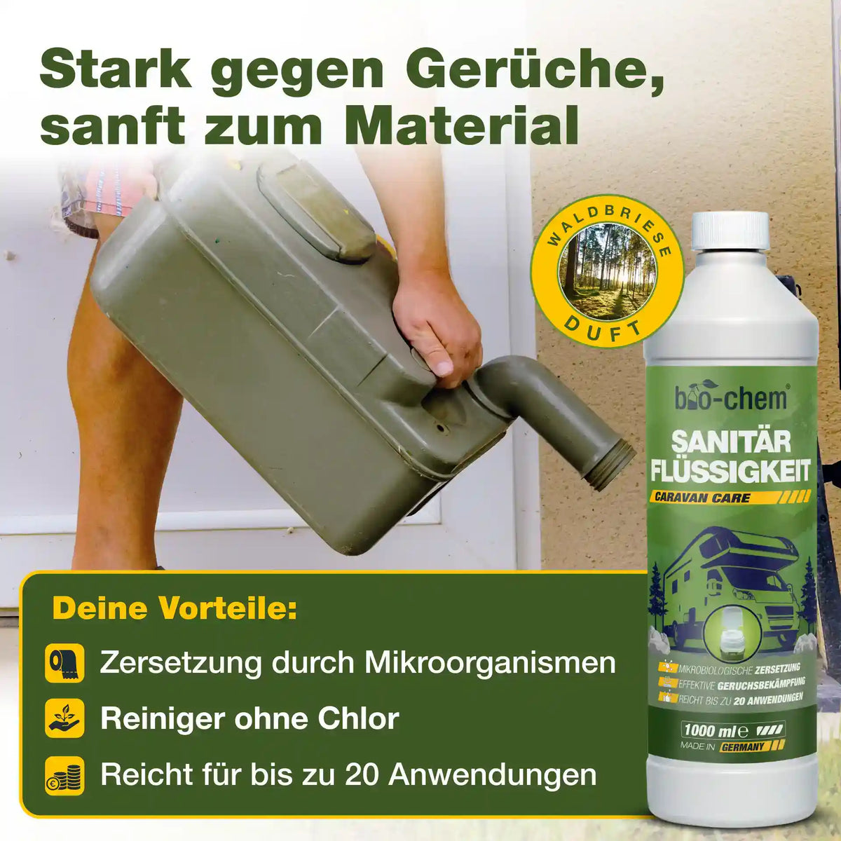Camping Hygiene-Set (BASIC 3-teilig)
