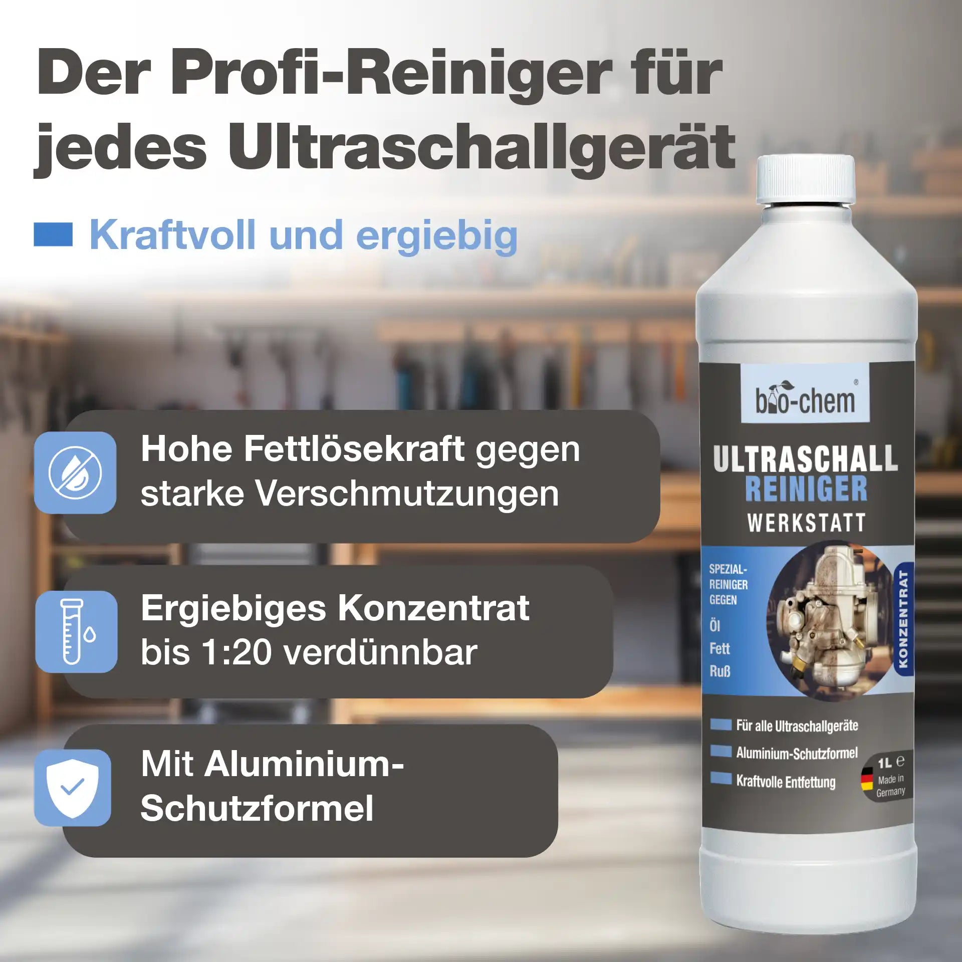 Ultraschallreiniger Flüssigkeit (1 L)