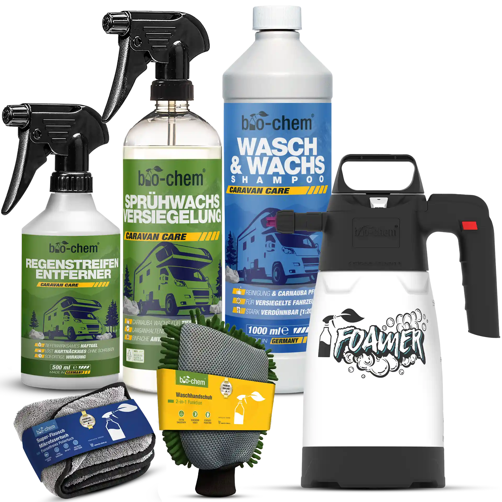 Caravan Versiegelungs-Set (PROFI 6-teilig)
