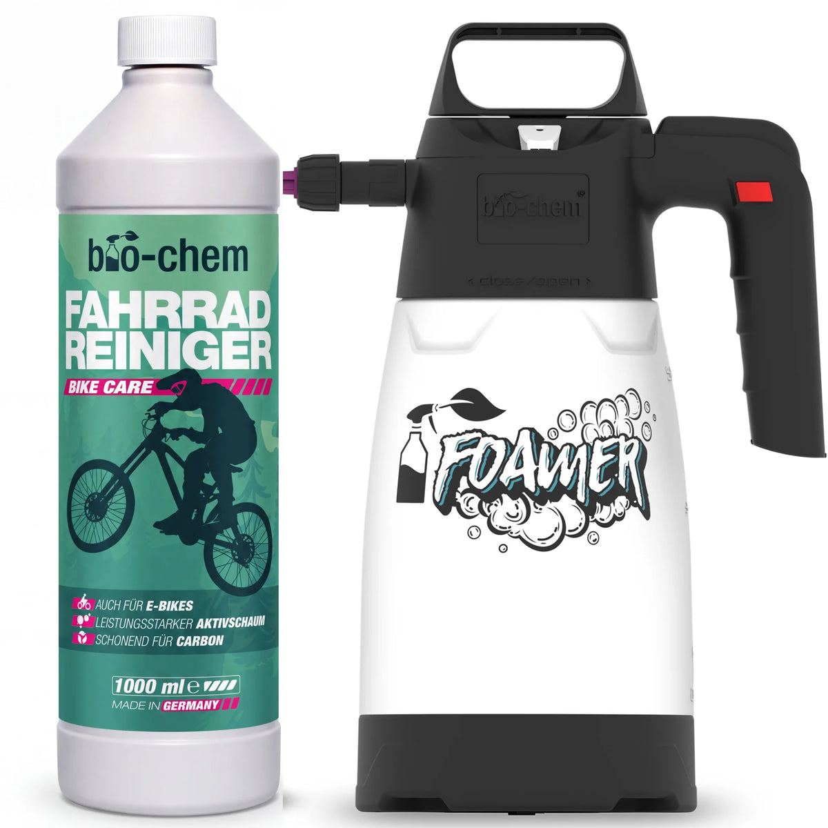 Fahrradreiniger (1 L + Schaumsprüher)