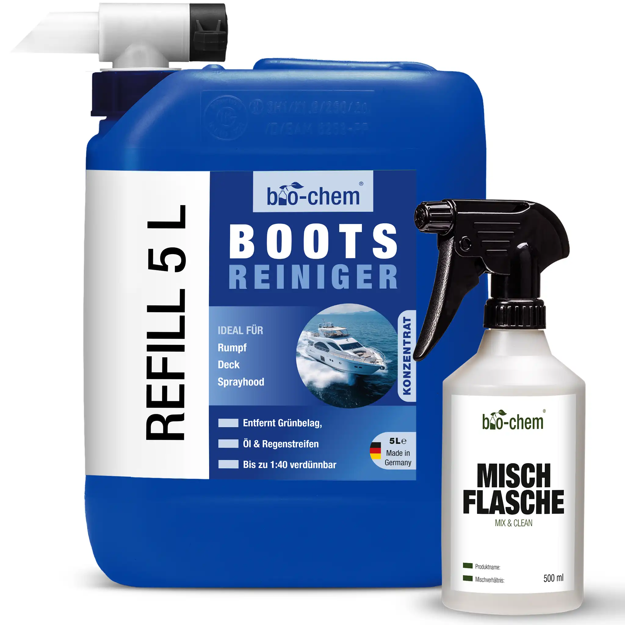 Bootsreiniger (5 L + Zubehör)