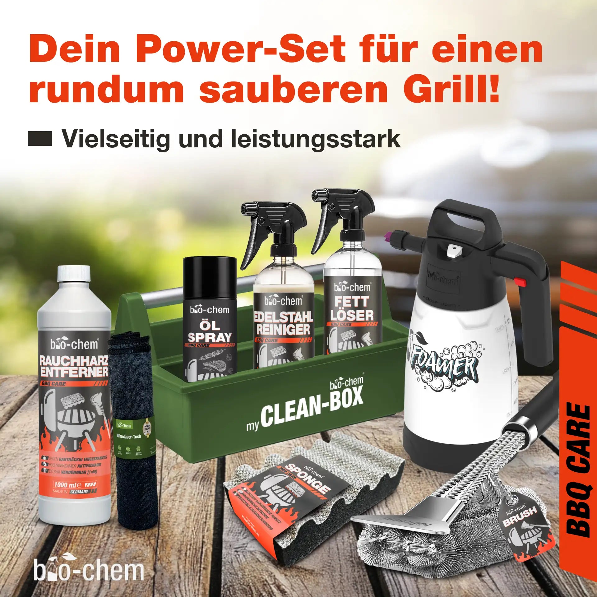 Grillreiniger-Set Übersicht