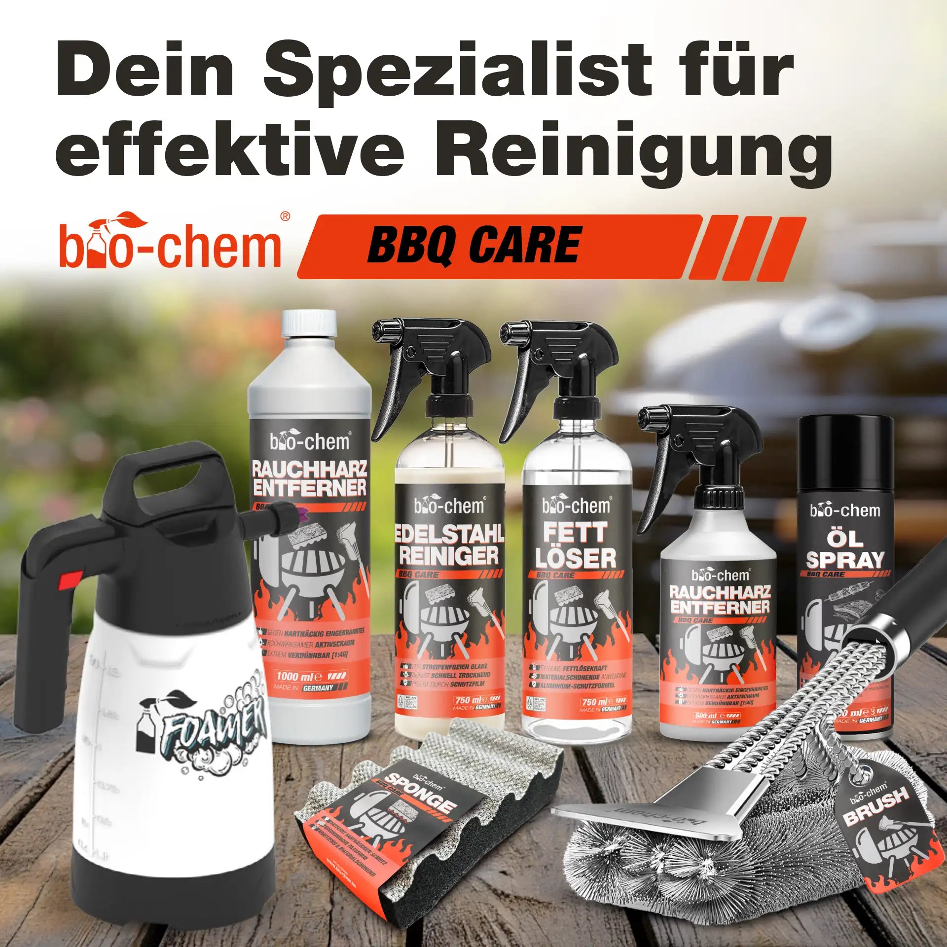 Grillreiniger Übersicht bio-chem