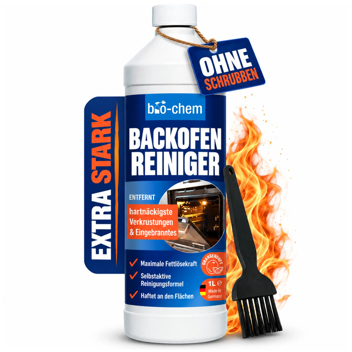 bio-chem Backofenreiniger mit Pinsel