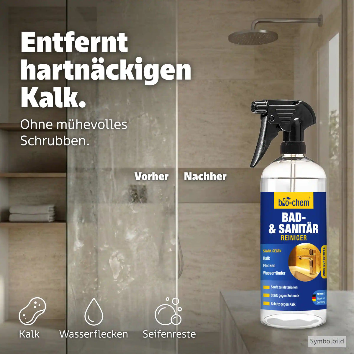 Kalkreiniger Bad Dusche
