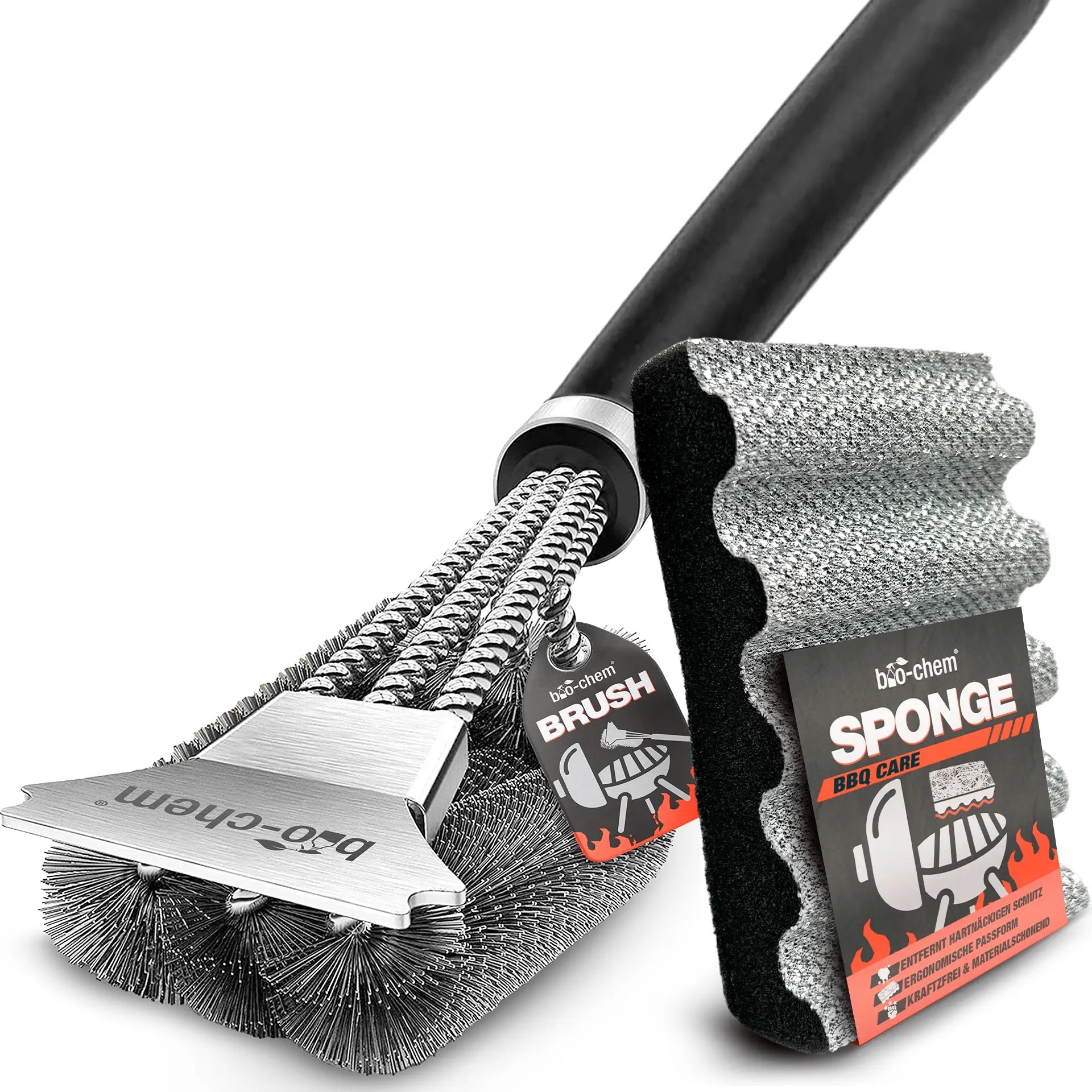 Grillreinigung Zubehör (DUO 2-teilig)
