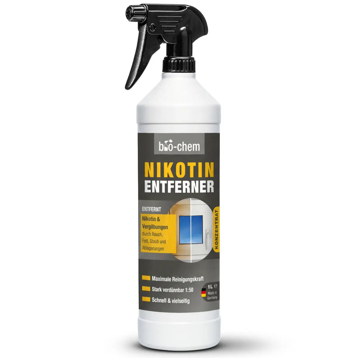 nikotinreiniger und nikotinentferner gegen vergilbungen von bio-chem