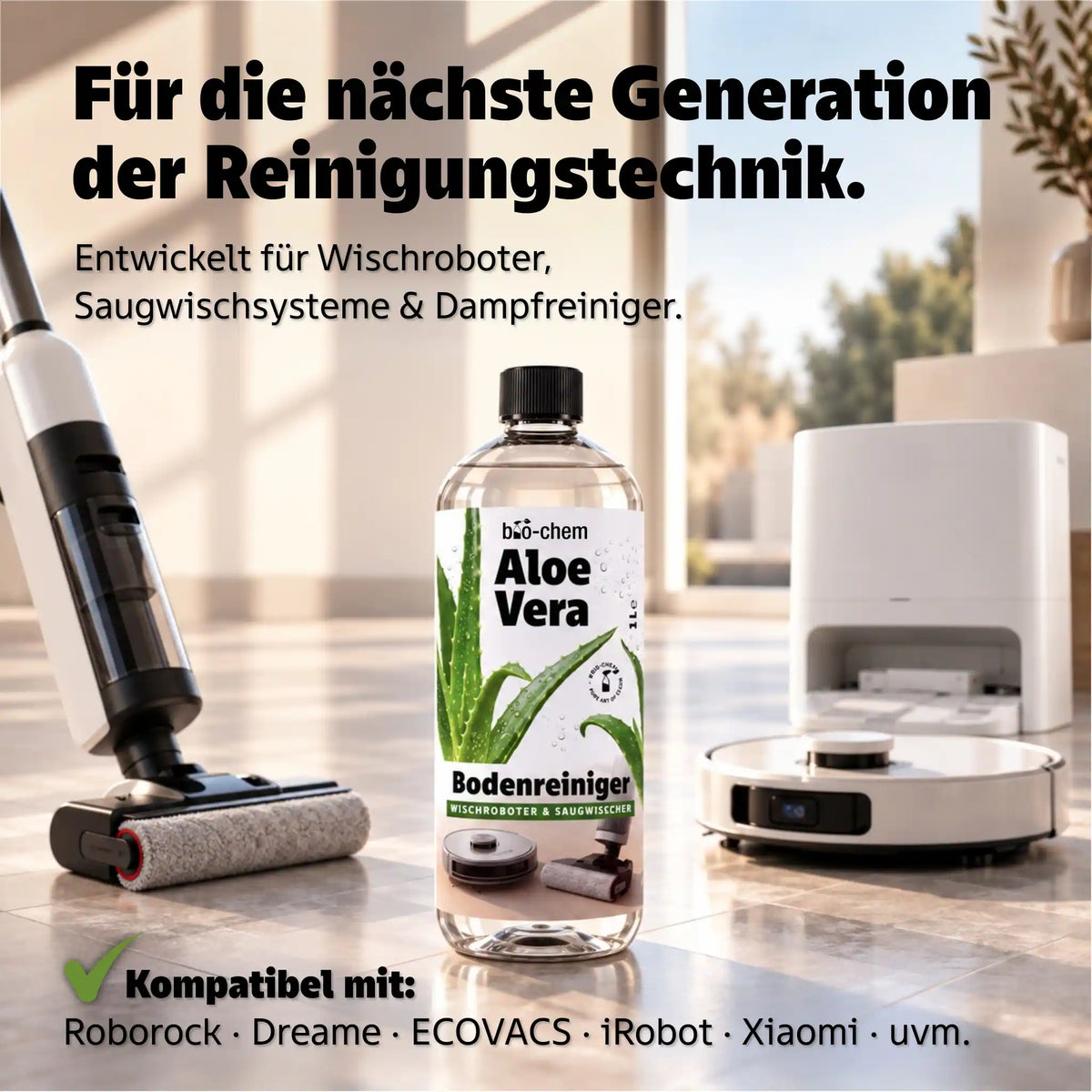 Reinigungsmittel für Wischroboter Saugwischer Servicesationen